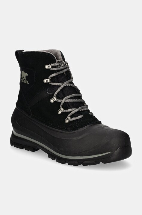 Sorel pantofi inalti BUXTON LACE WP 24 barbati, culoarea negru, 2084901010