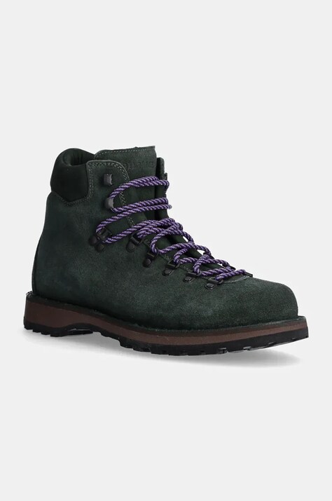 Diemme suede shoes Roccia Vet men's green color DI24FWRVM-I01S008DKG