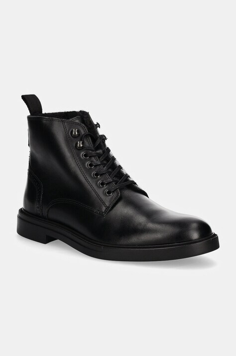 BOSS pantofi inalti Calev barbati, culoarea negru, 50529253