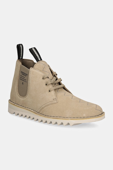 Замшевые ботинки Clarks Originals Desert x Neighborhood мужские цвет бежевый 26179531
