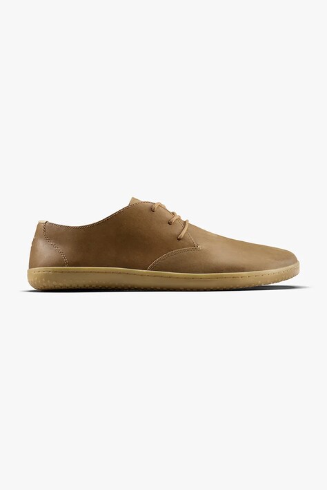 Vivobarefoot półbuty skórzane RA IV męskie kolor brązowy 305102
