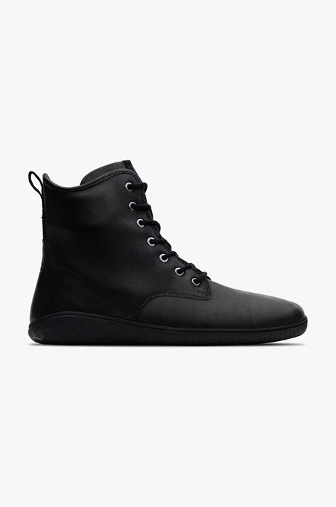 Kožená obuv Vivobarefoot SCOTT IV pánska, čierna farba, 301133