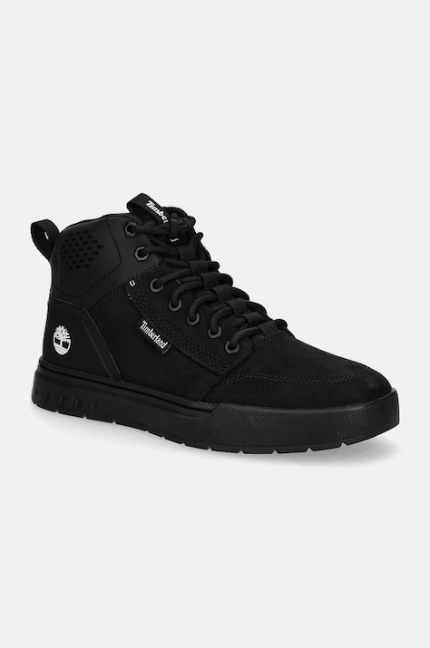 Timberland pantofi inalti Maple Grove Sport barbati, culoarea negru, TB0A2DJQ0011