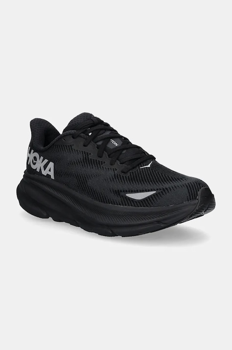 Обувь для бега Hoka Clifton 9 GTX цвет чёрный 1141470F