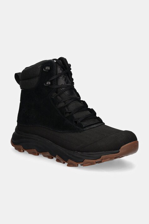Columbia pantofi Expeditionist Shield barbati, culoarea negru, izolat, 2100931
