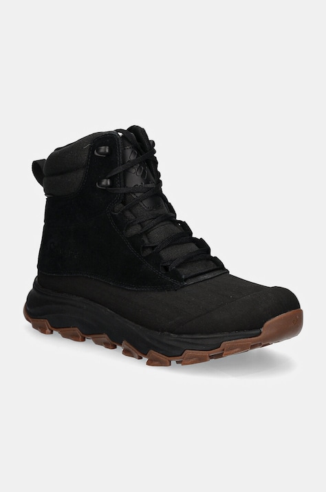 Columbia pantofi Expeditionist Shield barbati, culoarea negru, izolat, 2100931