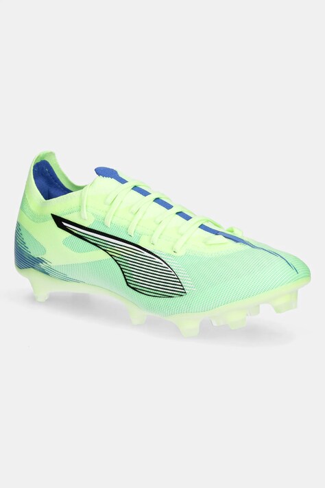 Обувь для футбола Puma korki Ultra 5 Match цвет зелёный 107687