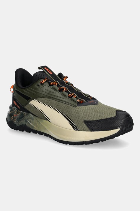 Puma pantofi Extend Lite Trail Landslide barbati, culoarea verde, 310092