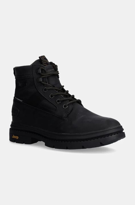 Αρβύλες Jeep TUAREG BOOT WP χρώμα: μαύρο, JM42191A