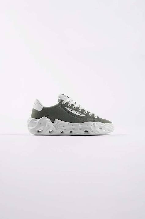 Flowers for Society sneakers Radicle Topless colore verde FFS018M