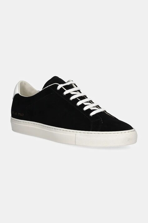 Common Projects sneakers Retro in Suede barbati, culoarea negru, 2435.7547