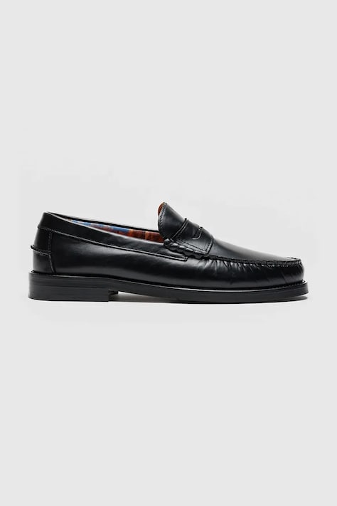Naked Wolfe leather loafers Riviera men's black color Riviera Black Leather