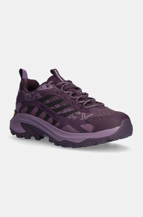 Παπούτσια Merrell 1TRL Moab Speed 2 Gtx Bl Se χρώμα: μοβ, J006435