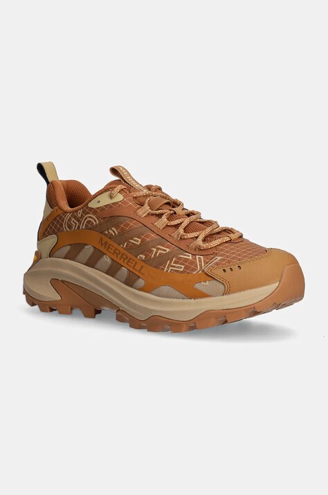 Merrell 1TRL pantofi Moab Speed 2 Gtx Bl Se barbati, culoarea maro, J006653
