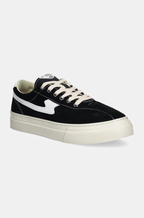 Σουέτ sneakers Stepney Workers Club Dellow S-Strike Cup Suede χρώμα: μαύρο, YA25015