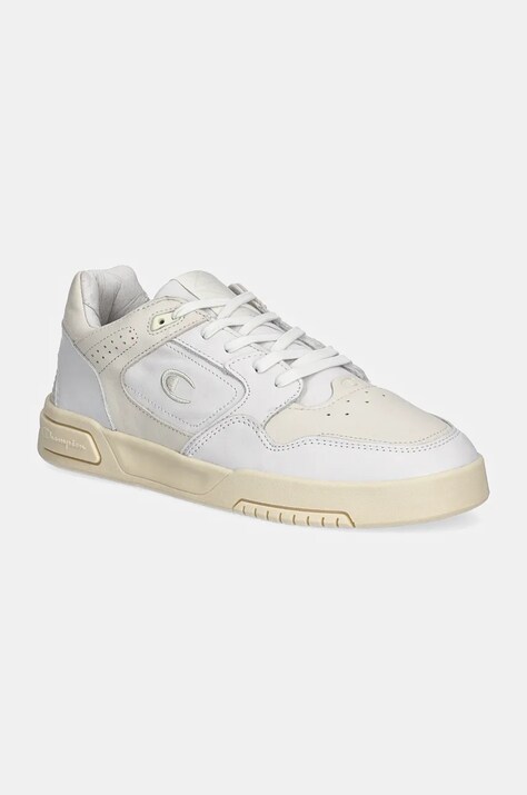 Champion leather sneakers ZN80 I&A Low Cut white color S22373