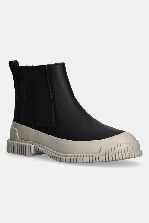 Шкіряні черевики Camper Pix чоловічі колір чорний K300252-023