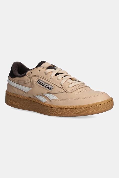 Reebok sneakers in pelle Club C Revenge Vintage colore marrone 100201195