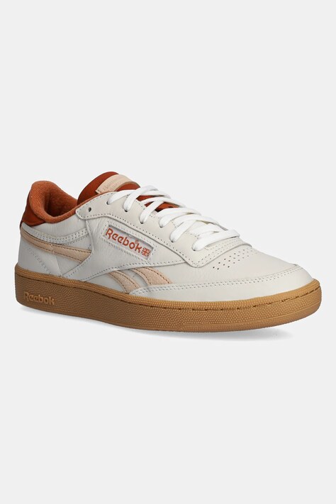 Шкіряні кросівки Reebok Club C Revenge Vintage колір бежевий 100201194