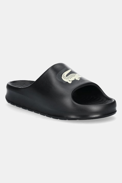 Šľapky Lacoste 45CMA0005 pánske, čierna farba, SERVE SLIDE 2.0 123 1 CMA