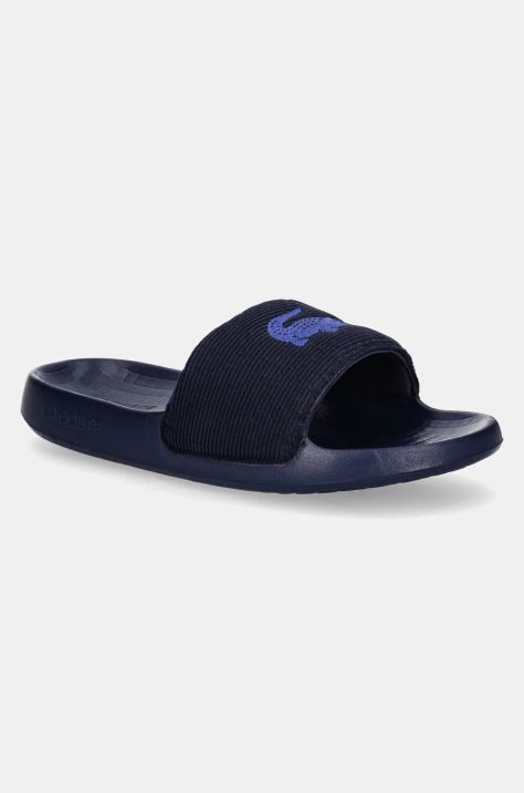 Lacoste ciabatte slide 48CMA0007 uomo colore blu navy SERVE SLIDE 1.0 224 1 CMA