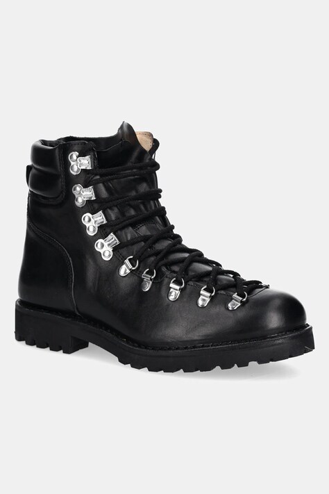 Astorflex leather shoes Rockflex men's black color ROCKFLEX.1200.900