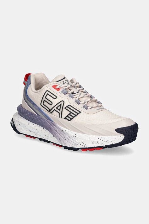 EA7 Emporio Armani sneakers culoarea bej, XK381.X8X177