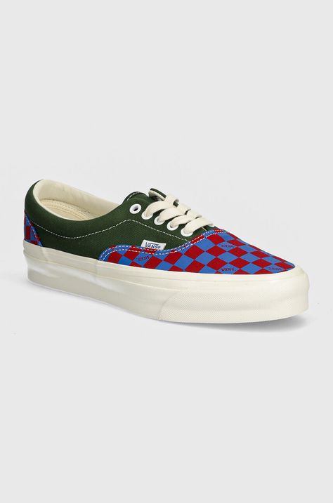 Πάνινα παπούτσια Vans Premium Classics LX Era Reissue 95 χρώμα: πράσινο, VN000CZDBXU1