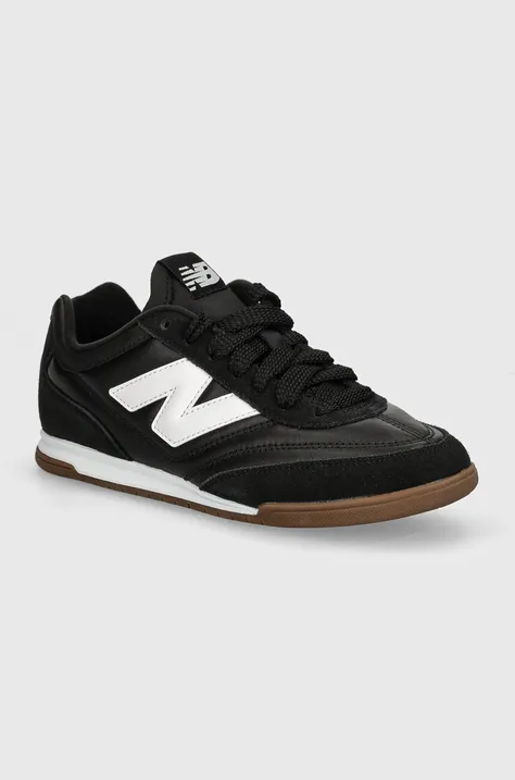 Kožené sneakers boty New Balance RC42 černá barva, URC42LB
