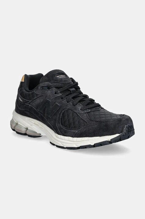 New Balance sneakers din piele întoarsă 2002 culoarea albastru marin, M2002RPG