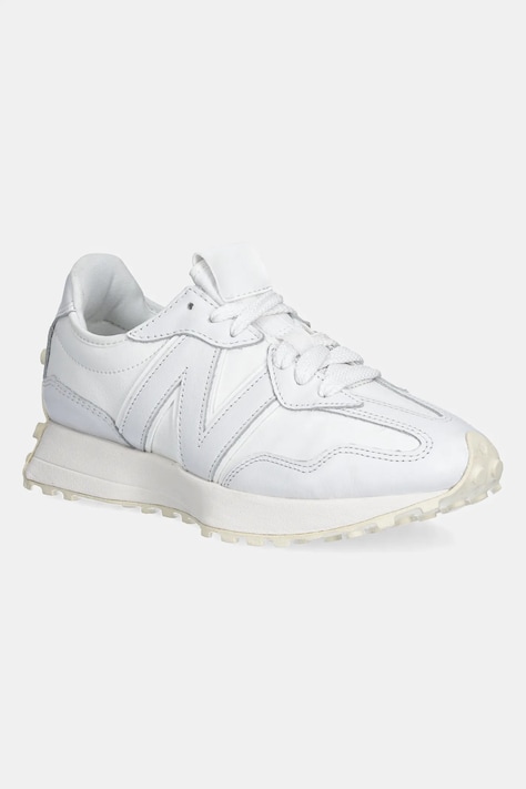 Δερμάτινα αθλητικά παπούτσια New Balance 327 χρώμα: άσπρο, U327LP
