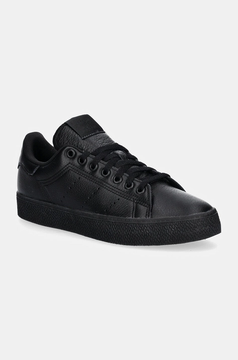 Δερμάτινα αθλητικά παπούτσια adidas Originals Stan Smith CS χρώμα: μαύρο, IG9405