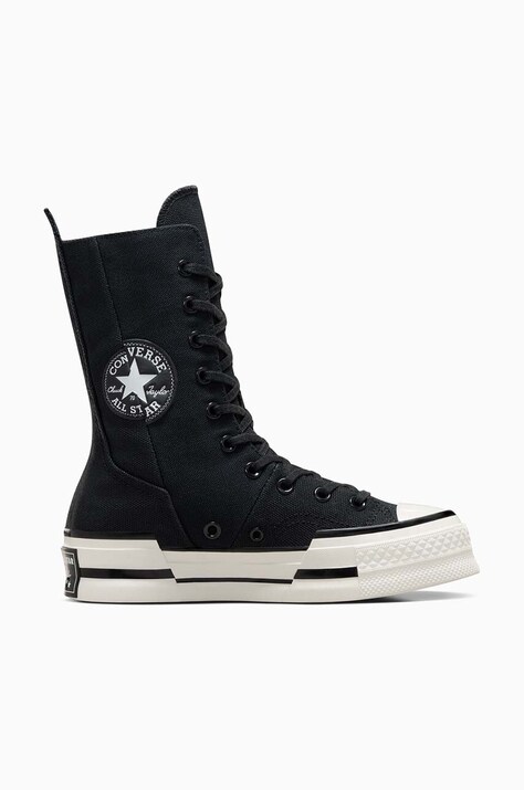 Високи кецове Converse Chuck 70 Plus XHI в черно A10361C