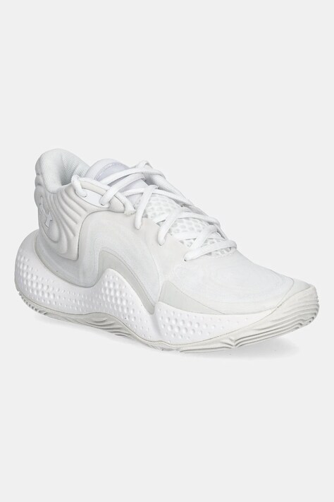 Παπούτσια μπάσκετ Under Armour Spawn 6 Mid χρώμα: άσπρο, 3027647