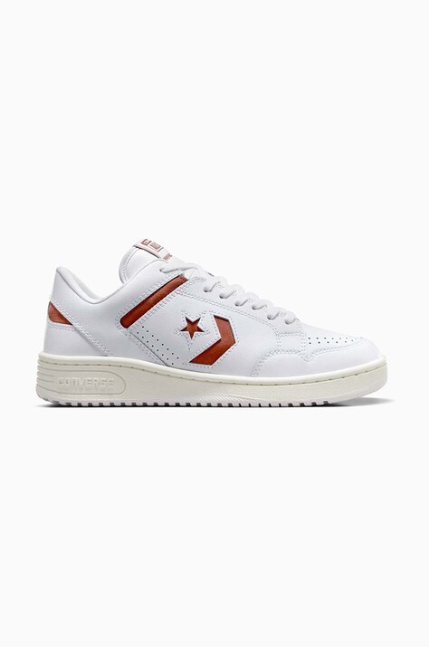 Converse sneakersy Weapon Leather kolor biały A11573C