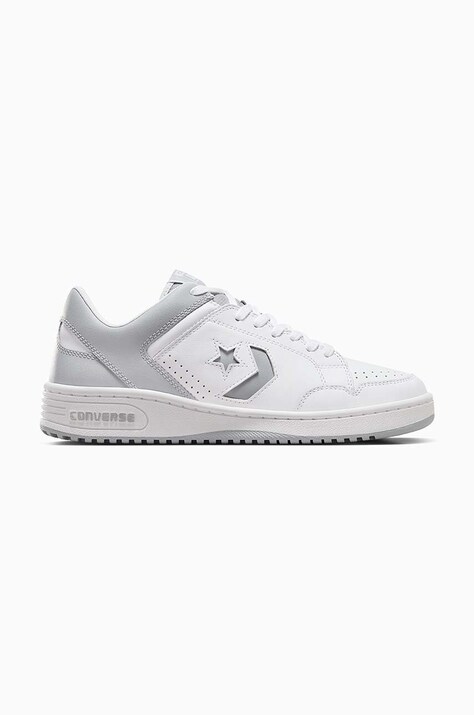 Converse sneakersy skórzane Converse Weapon Leather kolor biały A10204C