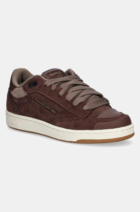 Замшевые кроссовки Reebok Classic Club C Bulc цвет коричневый 100211204