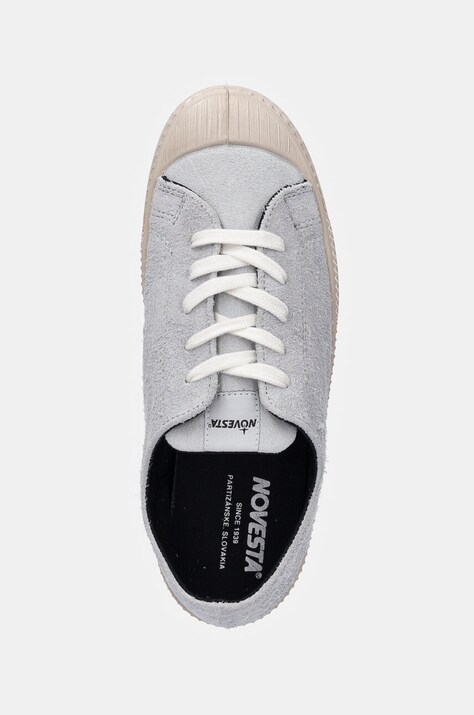 Замшеві кеди Novesta Star Master Hairy Suede — AW24-OBU0FG, сірий — фото 4