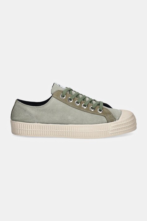 Замшеві кеди Novesta Star Master Suede — AW24-OBU0FI, зелений — фото 2