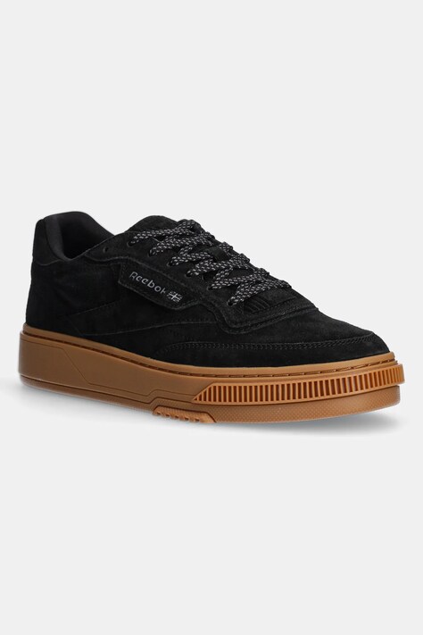 Semišové tenisky Reebok LTD Club C LTD černá barva, RMIA04DC99LEA00H1000