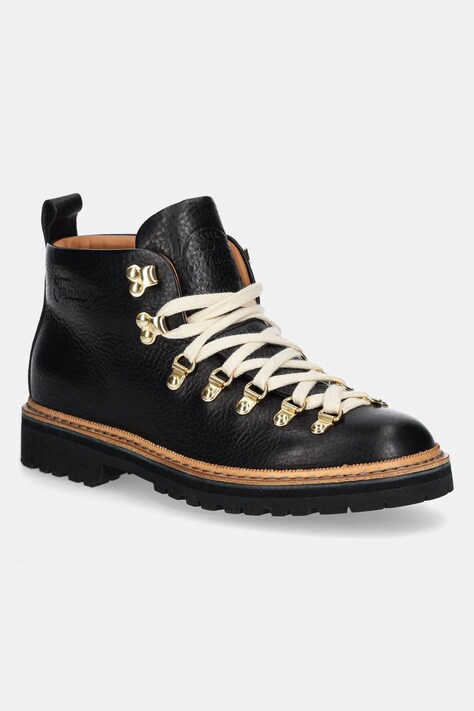Кожени боти Fracap Magnifico Kate в черно с равна подметка MAGNIFICO.M120.KATE.BLK