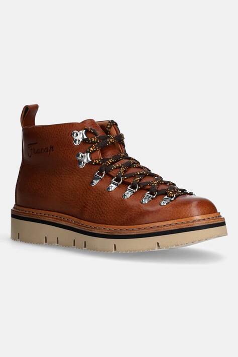 Fracap leather shoes Magnifico 302 brown color MAGNIFICO.M120.302.BR
