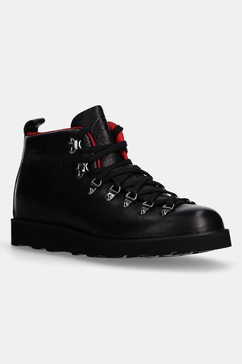 Fracap ghete de piele Magnifico Roc culoarea negru, cu toc plat, MAGNIFICO.M120.ROC.BLK