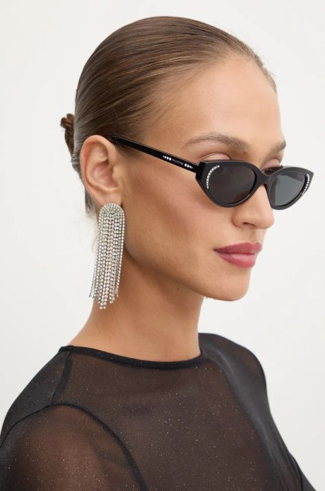 Swarovski ochelari de soare SUBLIMA femei, culoarea negru, 5706560