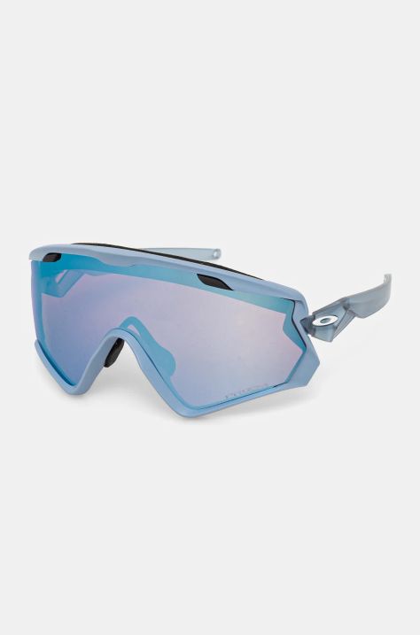 Oakley okulary przeciwsłoneczne Wind Jacket 2.0 kolor fioletowy OO9418