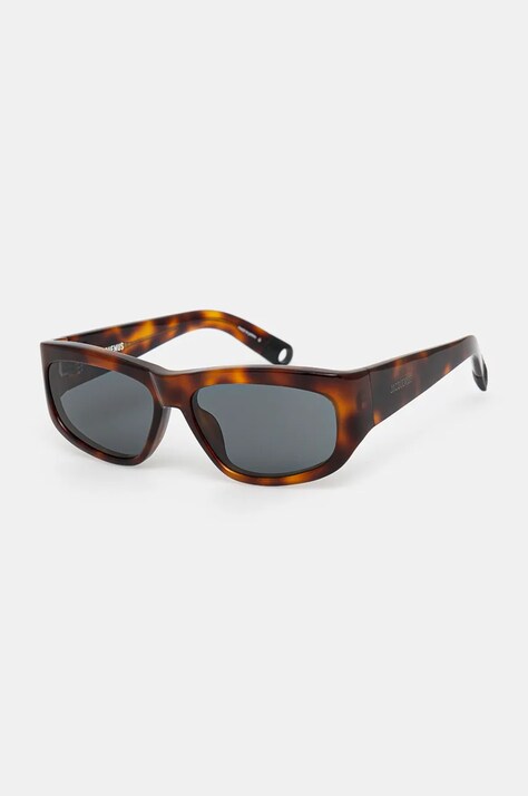 Jacquemus ochelari de soare PILOTA culoarea maro, JAC2C4SUN