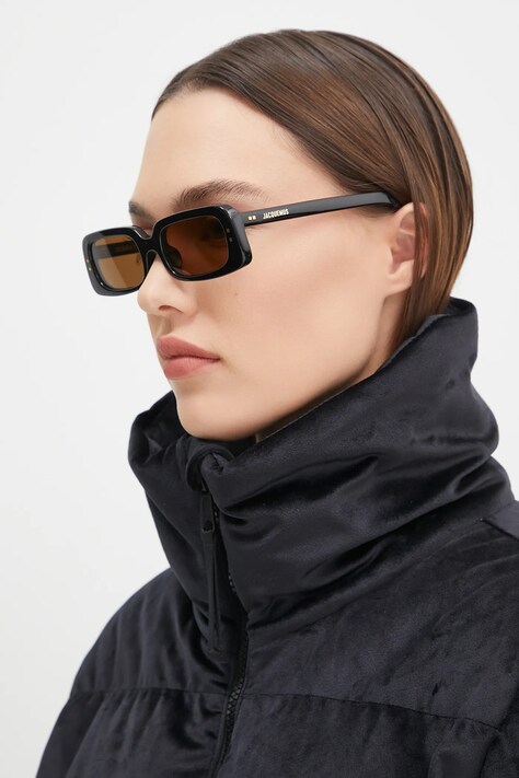 Sluneční brýle Jacquemus AZZURO černá barva, JAC47C1SUN
