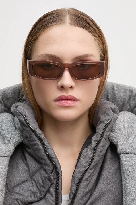 MAGDA BUTRYM ochelari de soare x LINDA FARROW culoarea maro, MAGDA26C2SUN