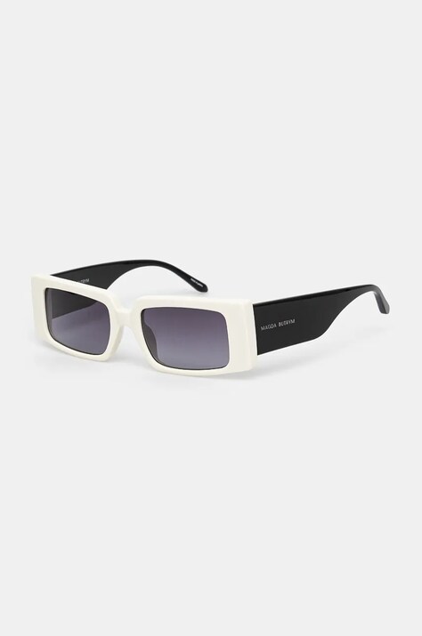 MAGDA BUTRYM ochelari de soare x LINDA FARROW culoarea alb, MAGDA11C2SUN