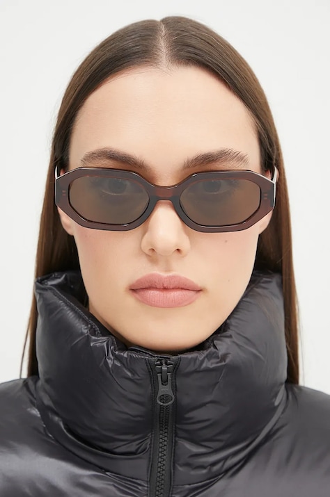 The Attico sunglasses IRENE brown color ATTICO14C14SUN